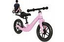 Bicicletă ușoară pentru copii roz – 12 roți + curea de umăr
