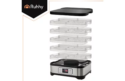 Uscător de ciuperci și fructe 10 litri – 5 etaje + accesorii