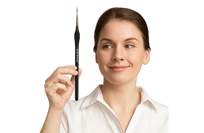 Pensule artistice pentru pictură – 5 bucăți + suport