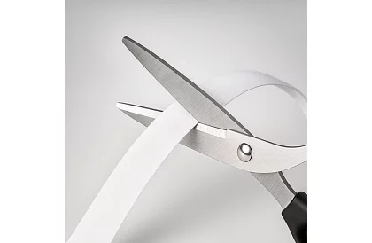 Fâșie autocolantă de velcro 2,5 x 500 cm – albă