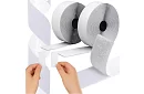 Fâșie autocolantă de velcro 2,5 x 500 cm – albă