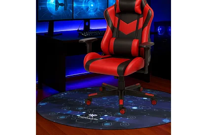 Saltea de protecție pentru jocuri DUNMOON sub scaun – Rotundă