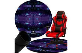 Saltea de protecție pentru jocuri DUNMOON sub scaun – Rotundă