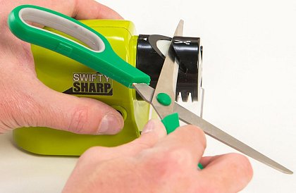 Polizor electric Swifty Sharp - Nu numai pentru cuţite şi foarfeci