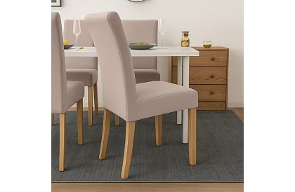 Huse universale pentru scaune – 6 bucăți – Bej