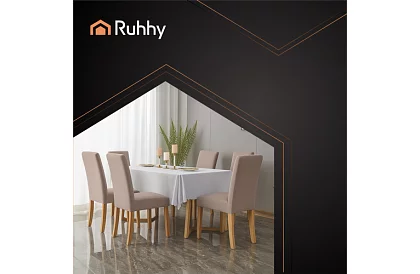 Huse universale pentru scaune – 6 bucăți – Bej