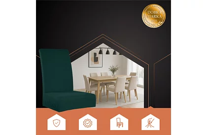 Huse universale pentru scaune – 6 bucăți – Verde