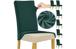 Huse universale pentru scaune – 6 bucăți – Verde