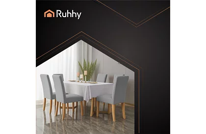 Huse universale pentru scaune – 6 bucăți – Gri