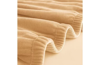 Husă elastică pentru canapea 145–185 cm – Catifea bej