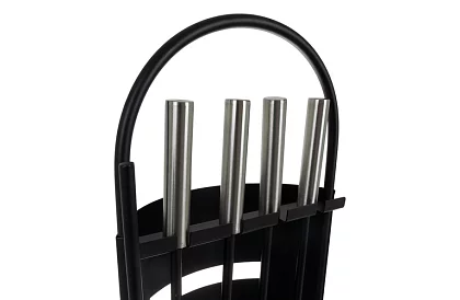 Set de accesorii unelte pentru șemineu 5 în 1