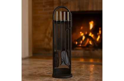 Set de accesorii unelte pentru șemineu 5 în 1