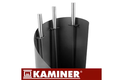 Unelte pentru șemineu – set de design 4 în 1