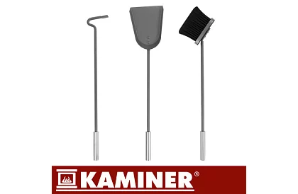 Unelte pentru șemineu – set de design 4 în 1