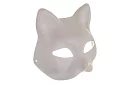 Măști de pisică pentru carnaval 10 bucăți – set DIY pentru pictat