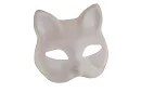 Măști de pisică pentru carnaval 10 bucăți – set DIY pentru pictat