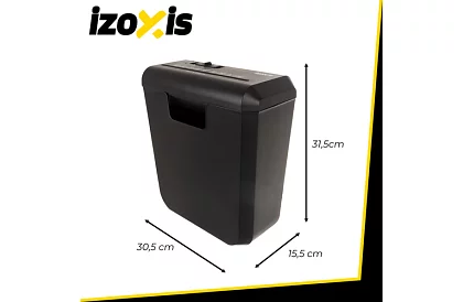 Mașină de distrus documente 6 foi A4 - 10 litri