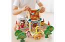 Blocuri de construcție din lemn – căsuță, 268 de piese