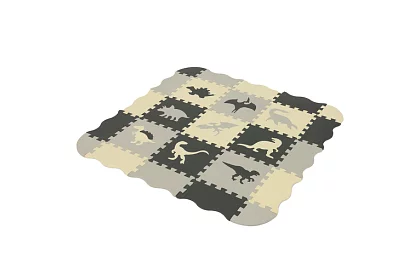 Pătură de puzzle din spumă - 106 × 106 cm