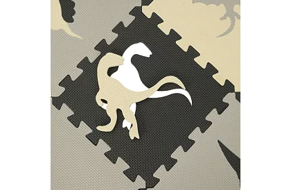 Pătură de puzzle din spumă - 106 × 106 cm