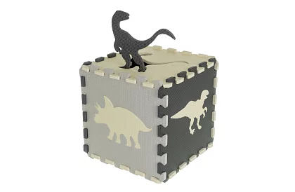 Pătură de puzzle din spumă - 106 × 106 cm