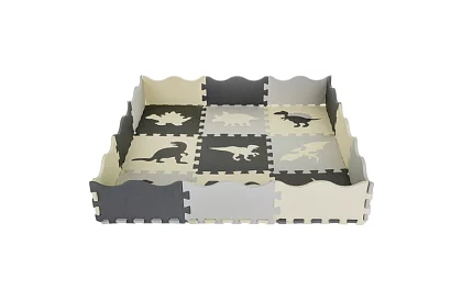 Pătură de puzzle din spumă - 106 × 106 cm