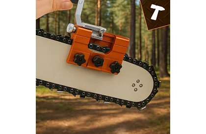 Brusca – ascuțitor manual pentru dinții feronerie de lanț