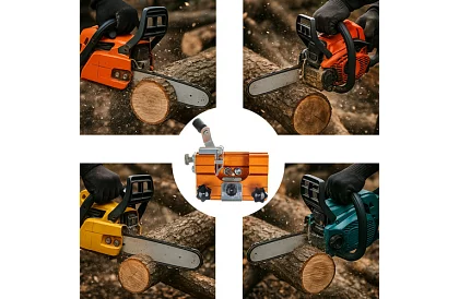 Brusca – ascuțitor manual pentru dinții feronerie de lanț