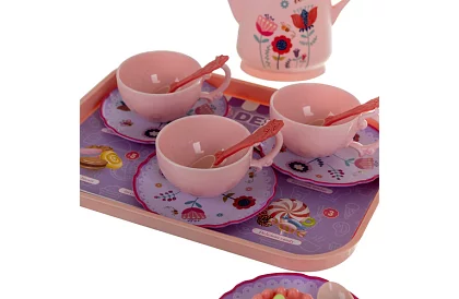 Set de ceai pentru copii în valiză