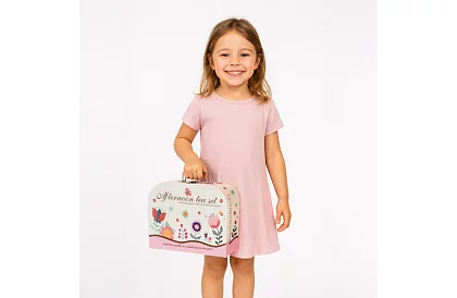 Set de ceai pentru copii în valiză