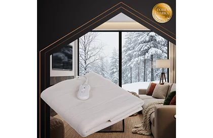 Saltea termică electrică 150 × 80 cm – 3 moduri de încălzire