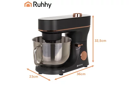 Robot de bucătărie cu bol încălzit de 5,7 l – 2300 W + accesorii