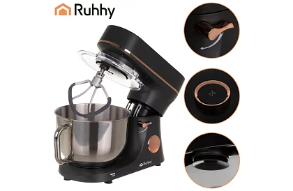 Robot de bucătărie cu bol încălzit de 5,7 l – 2300 W + accesorii