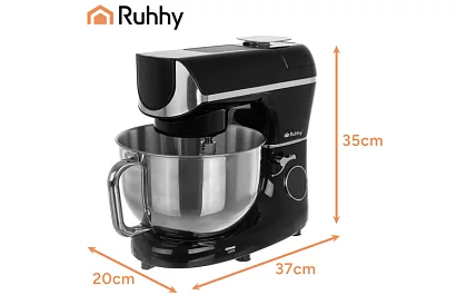 Robot de bucătărie cu bol încălzit și cântar de 5,5 l – 2300 W + accesorii