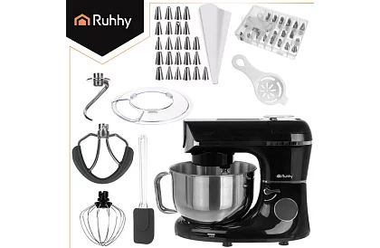 Robot de bucătărie cu bol încălzit și cântar de 5,5 l – 2300 W + accesorii