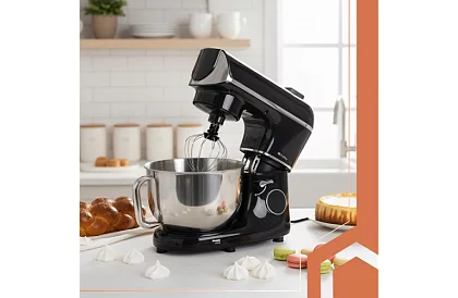 Robot de bucătărie cu bol încălzit și cântar de 5,5 l – 2300 W + accesorii