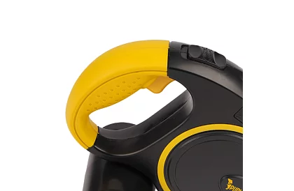 Flexi lesă pentru câini cu lanternă LED - 5 m - 10 - 25 kg