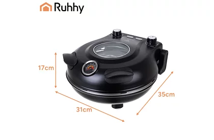 Cuptor de pizza de acasă cu piatră – 1200 W