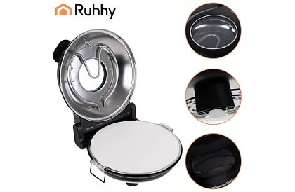 Cuptor de pizza de acasă cu piatră – 1200 W