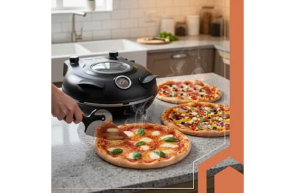 Cuptor de pizza de acasă cu piatră – 1200 W