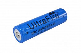 Baterii pentru lanterne frontale - Ultra Fire - 18650 - 3.7 V