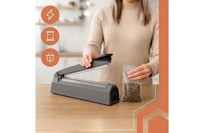 Mașină de sudură manuală cu pârghie pentru folie 300 mm