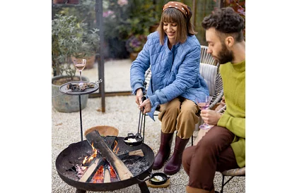 Focare de grădină cu mânere - 60 cm