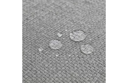 Taburet de depozitare pliabil din material textil 76 × 38 × 38 cm – gri