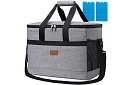 Sac de picnic termic – 40 litri cu inserturi de răcire