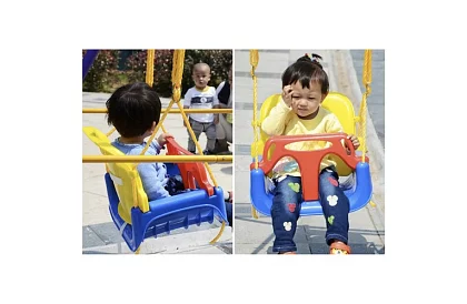 Leagăna din plastic pentru copii 3 în 1