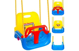 Leagăna din plastic pentru copii 3 în 1