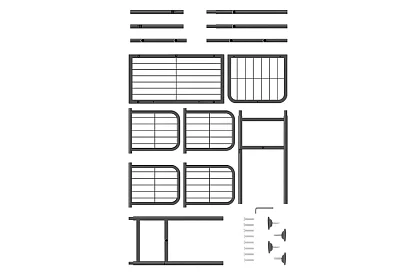 Stativ înalt pentru flori – 6 etaje