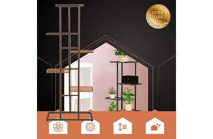 Stativ înalt pentru flori – 6 etaje