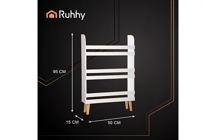 Rafturi pentru cărți, jucării – 95 × 15 × 50 cm